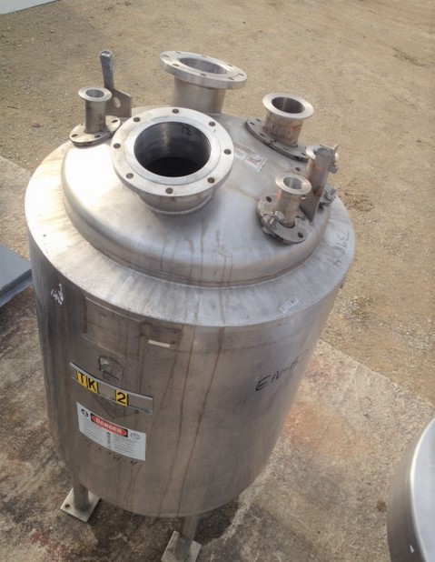 130 Gallon Northland Stainless Jacketed Reactor vessel. approx. 2'6